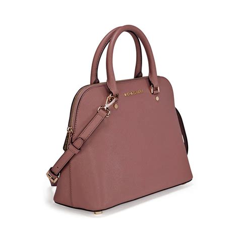 michael kors cindy satchel dusty rose|michael michael kors cindy large dome satchel dusty rose.